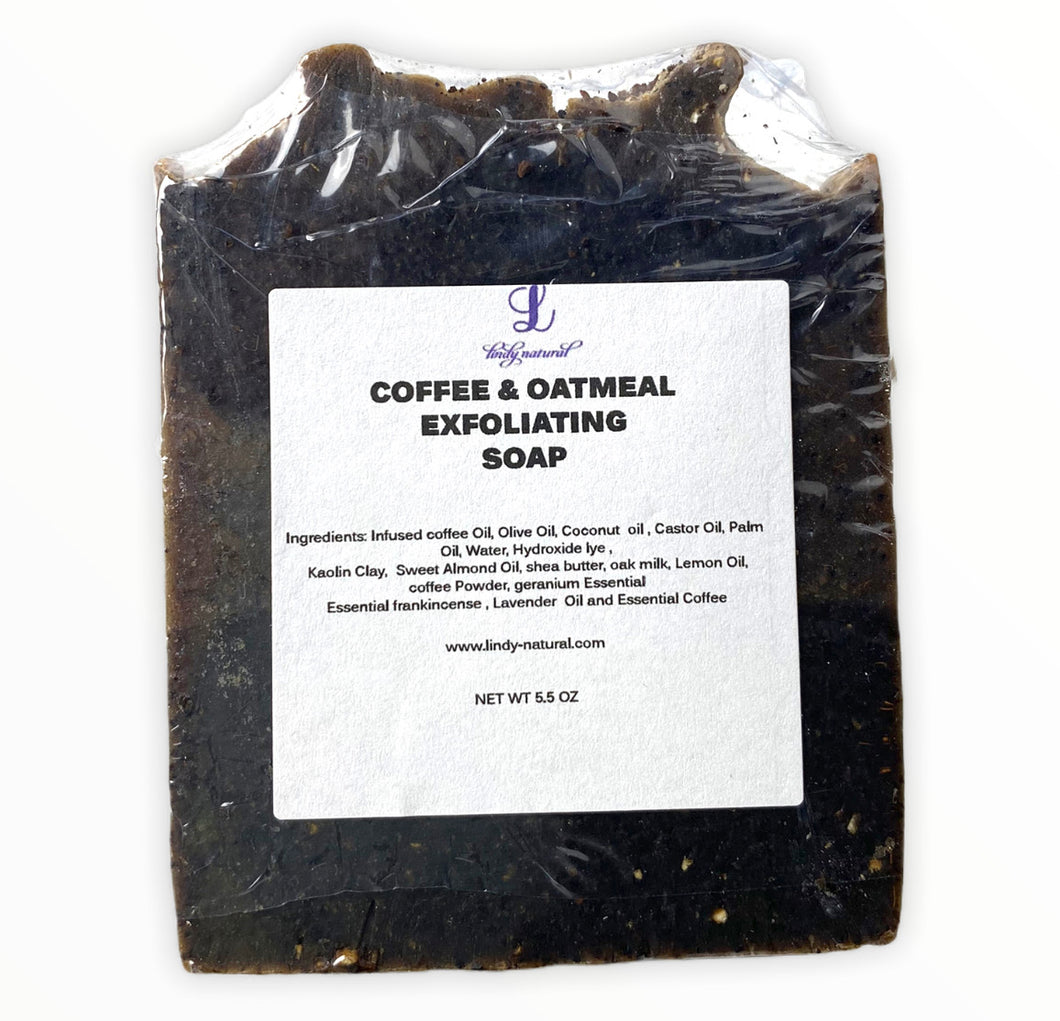 COFFEE AND OATMEAL EXFOLIATING SOAP